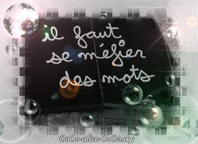 méfié vs dé mots